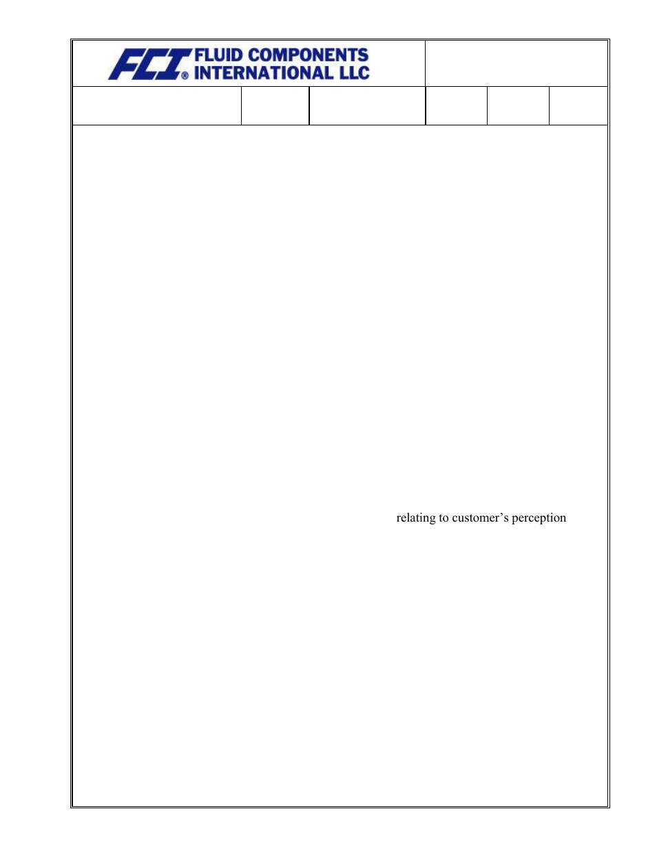 Fluid Components International Quality Assurance Manual User Manual | Page 67 / 94