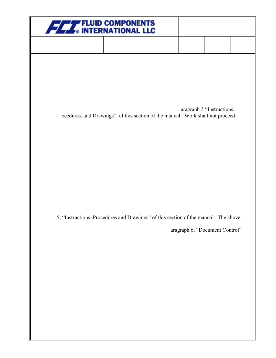 Fluid Components International Quality Assurance Manual User Manual | Page 88 / 94