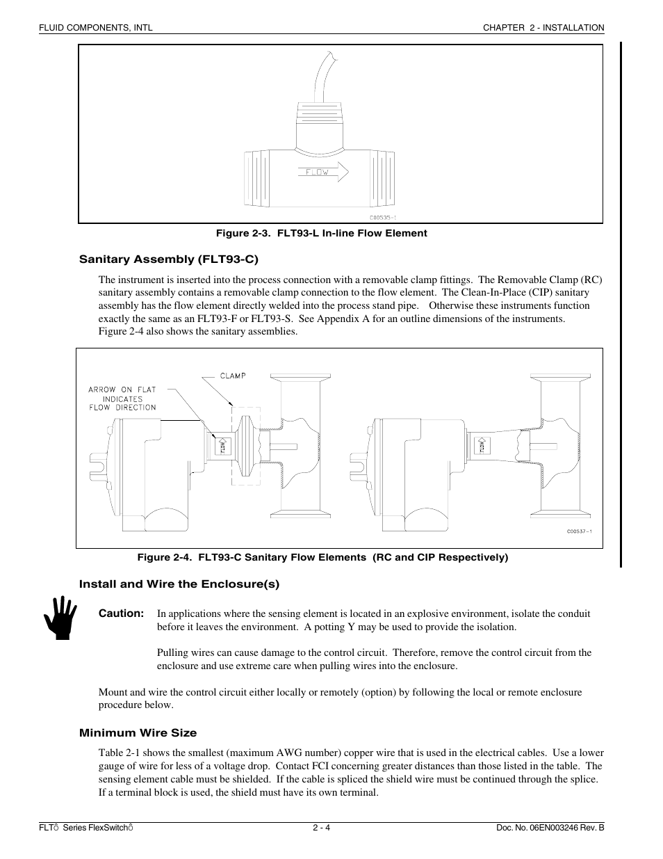 Fluid Components International FLT Series User Manual | Page 14 / 65