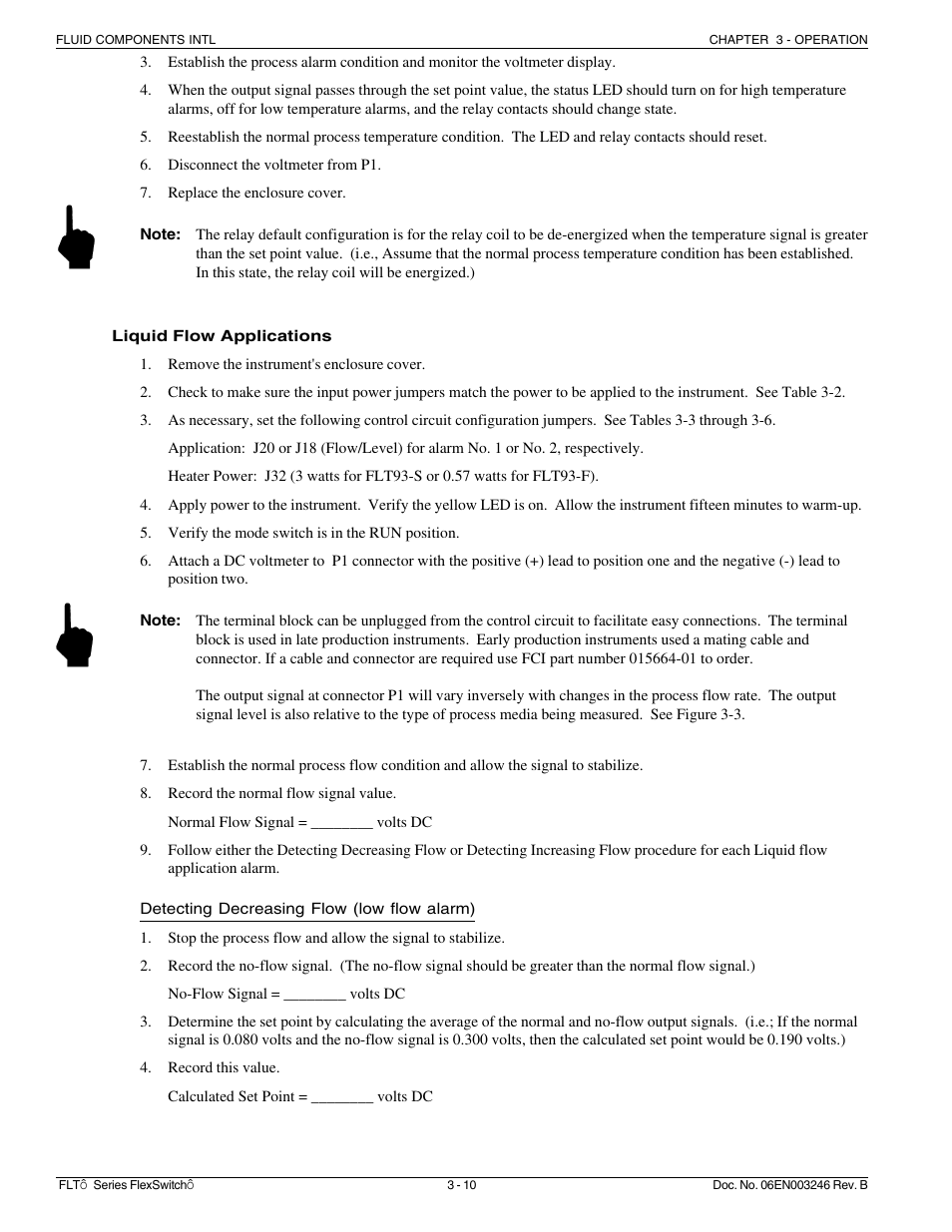 Fluid Components International FLT Series User Manual | Page 28 / 65