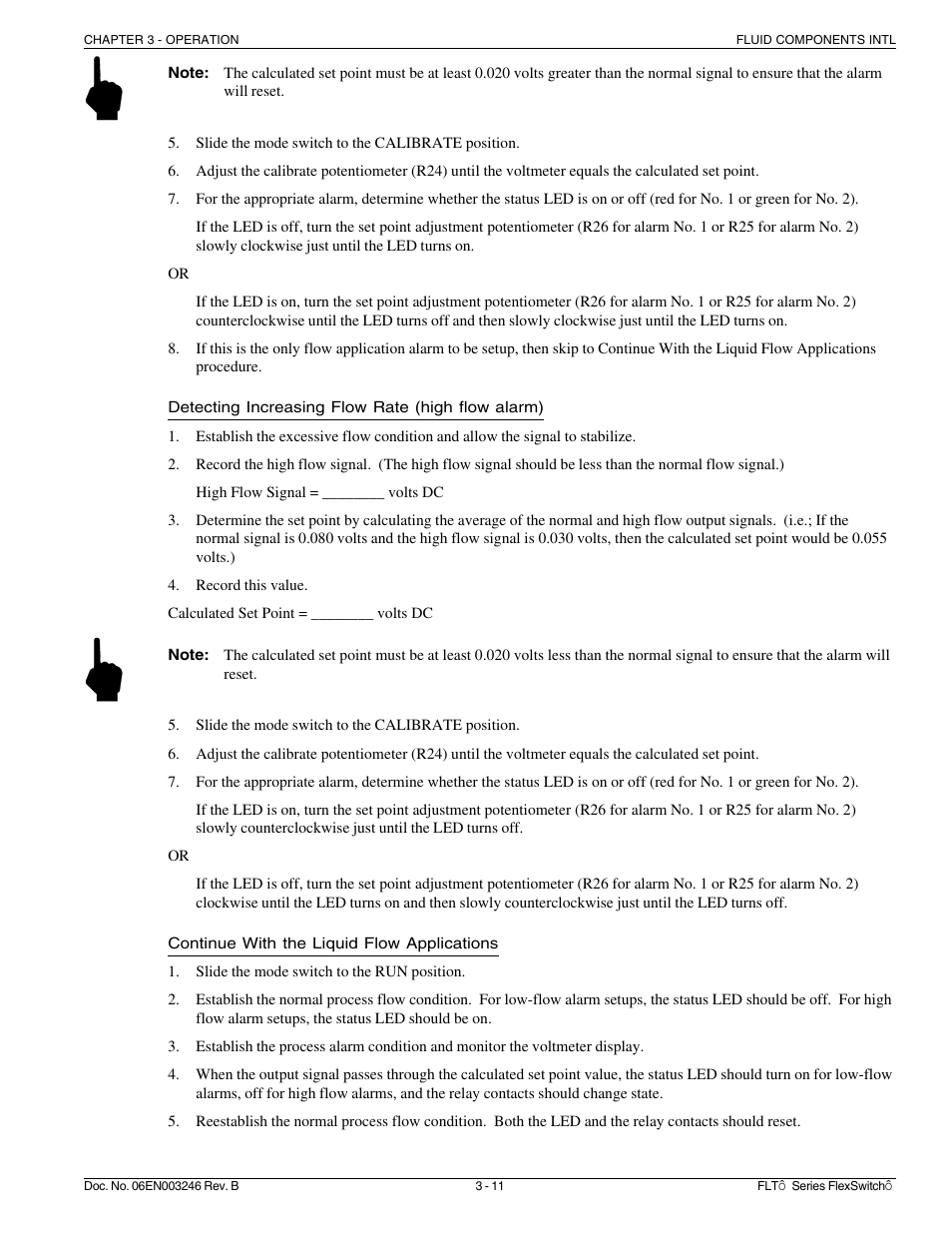 Fluid Components International FLT Series User Manual | Page 29 / 65