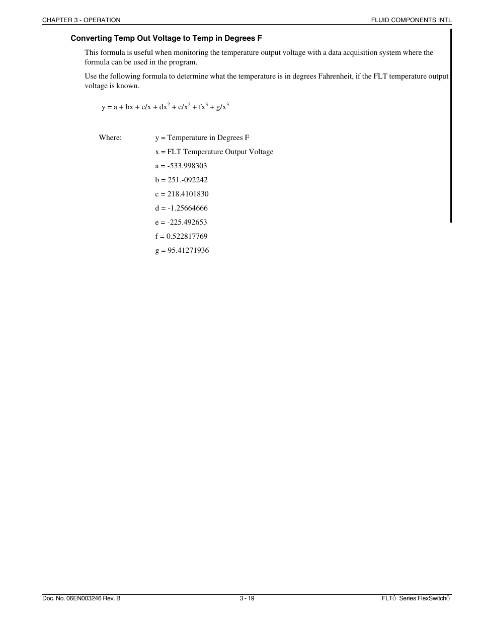 Fluid Components International FLT Series User Manual | Page 37 / 65