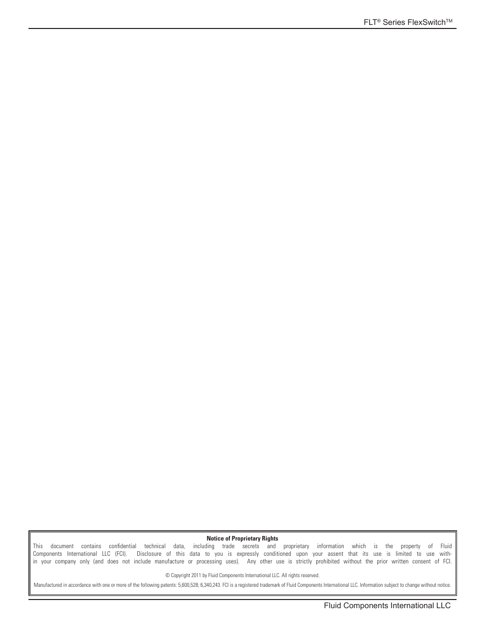 Fluid Components International FLT93 Nuclear User Manual | Page 2 / 58