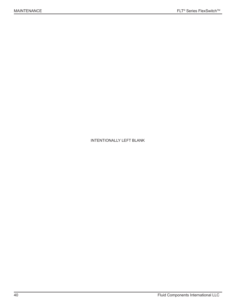 Fluid Components International FLT93 Nuclear User Manual | Page 40 / 58