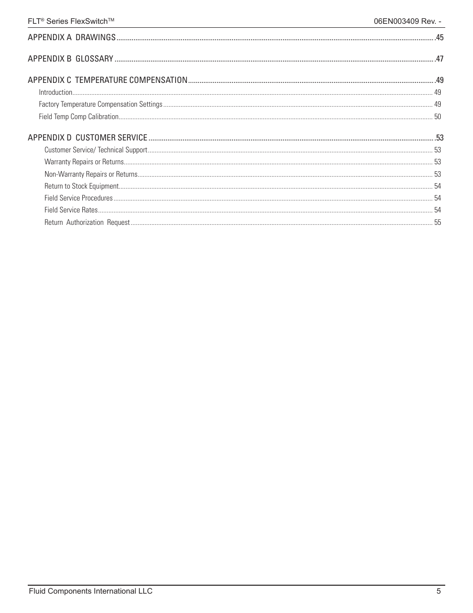 Fluid Components International FLT93 Nuclear User Manual | Page 5 / 58