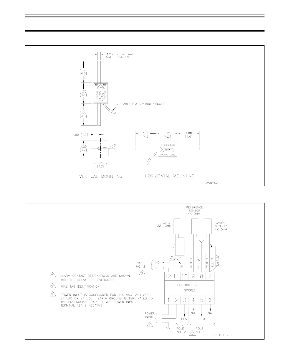 Fluid Components International FR73B Manual Drawings User Manual | 2 pages