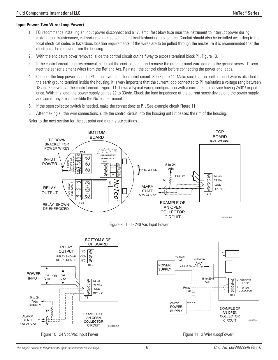 Nutec, Fluid components international llc nutec, Series | Fluid Components International FS2000L User Manual | Page 6 / 12