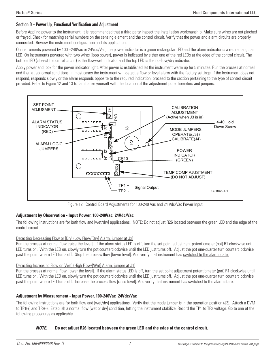 Fluid Components International FS2000L User Manual | Page 7 / 12