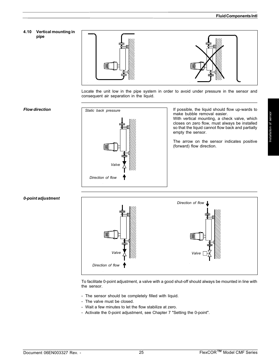 Fluid Components International CMF Series Manual Installation of Flow Element User Manual | Page 4 / 9