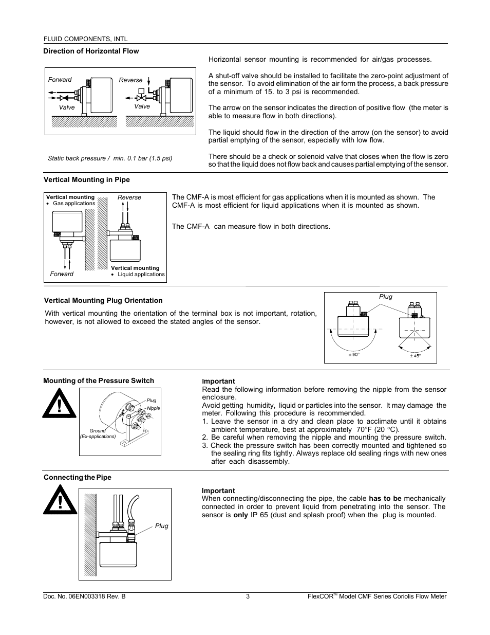 Fluid Components International CMF Series Guide User Manual | Page 3 / 12