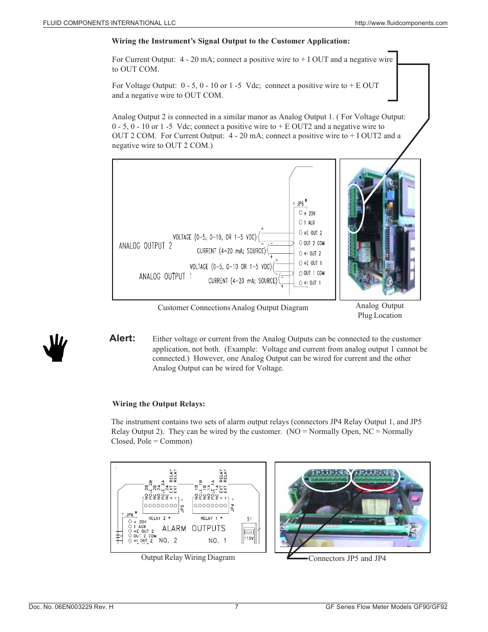 Alert | Fluid Components International GF90_GF92 User Manual | Page 11 / 102