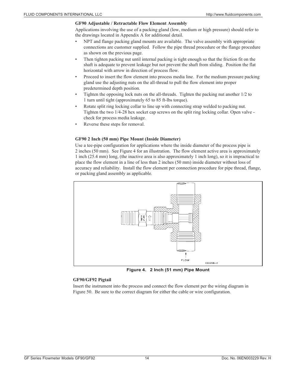 Fluid Components International GF90_GF92 User Manual | Page 18 / 102