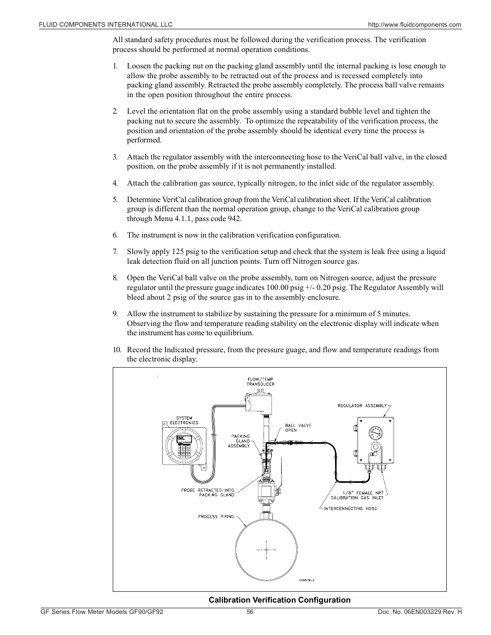 Fluid Components International GF90_GF92 User Manual | Page 60 / 102