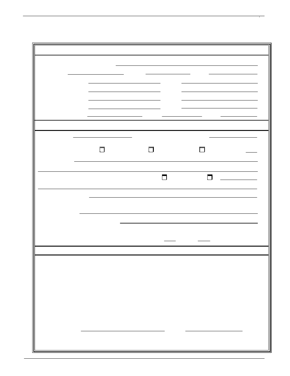 Fci return authorization request, Document 1 | Fluid Components International GF03 User Manual | Page 62 / 64