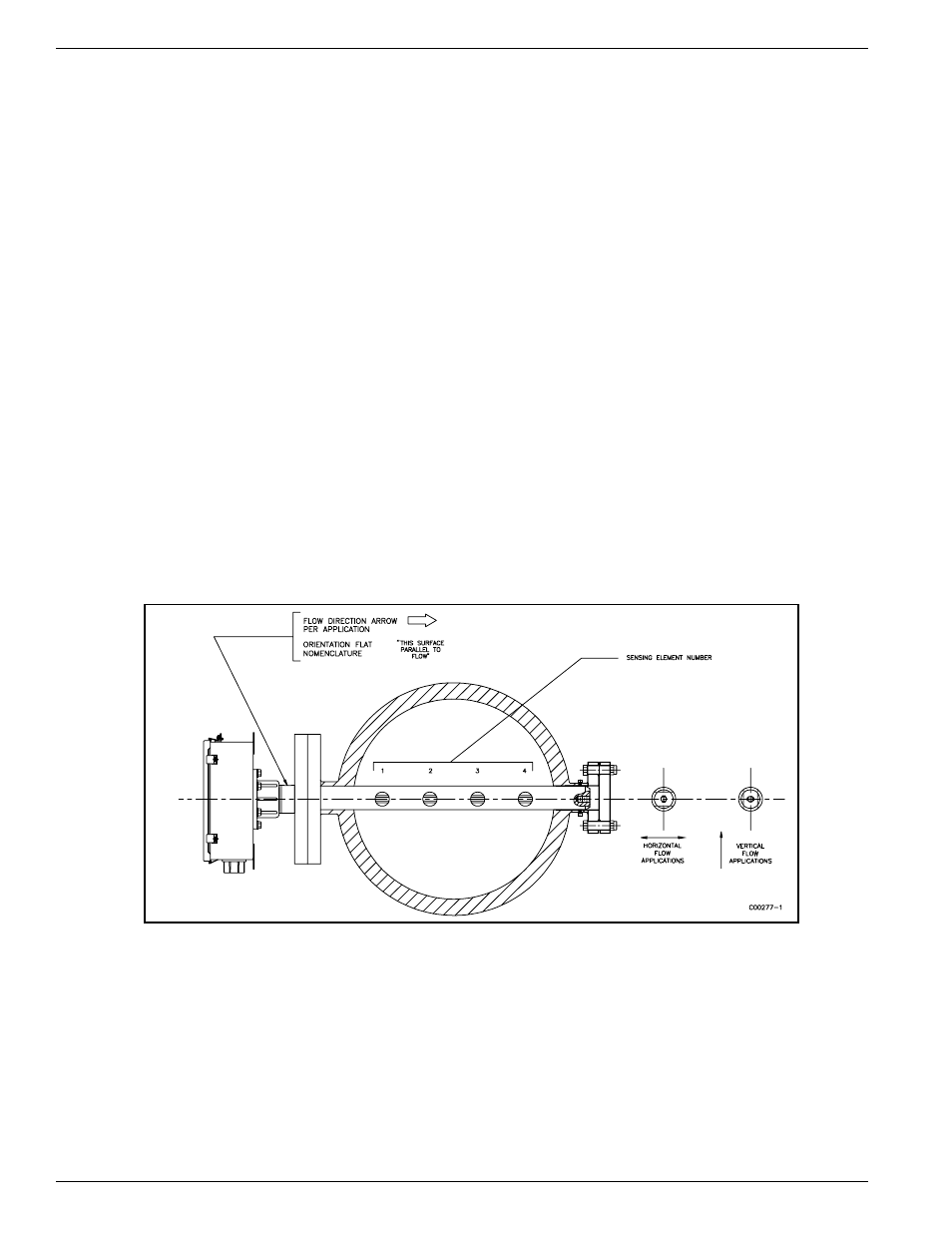Install flow element | Fluid Components International MT86_MT86HT Manual Installation User Manual | Page 2 / 6