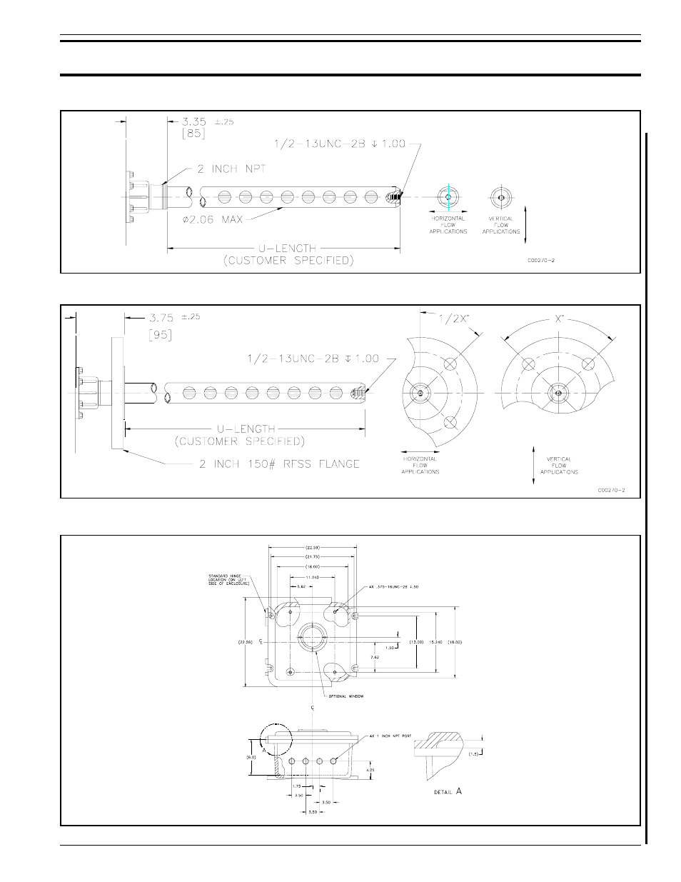 Fluid Components International MT91 Manual Drawings User Manual | 6 pages