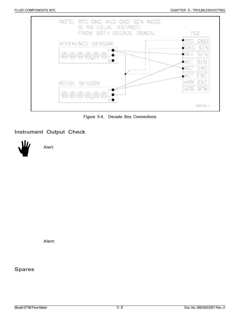 Fluid Components International ST98 Manual Troubleshooting User Manual | Page 8 / 10