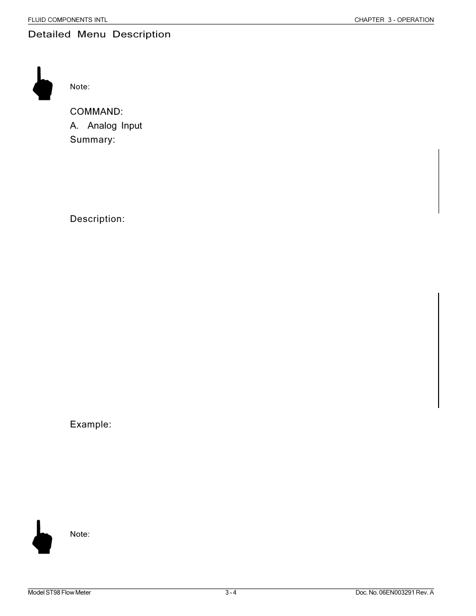 Fluid Components International ST98 Manual Operation User Manual | Page 4 / 16
