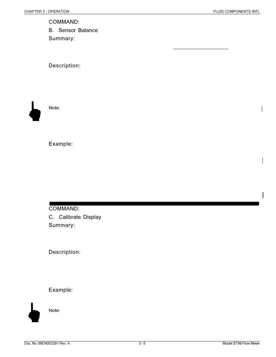 Fluid Components International ST98 Manual Operation User Manual | Page 5 / 16