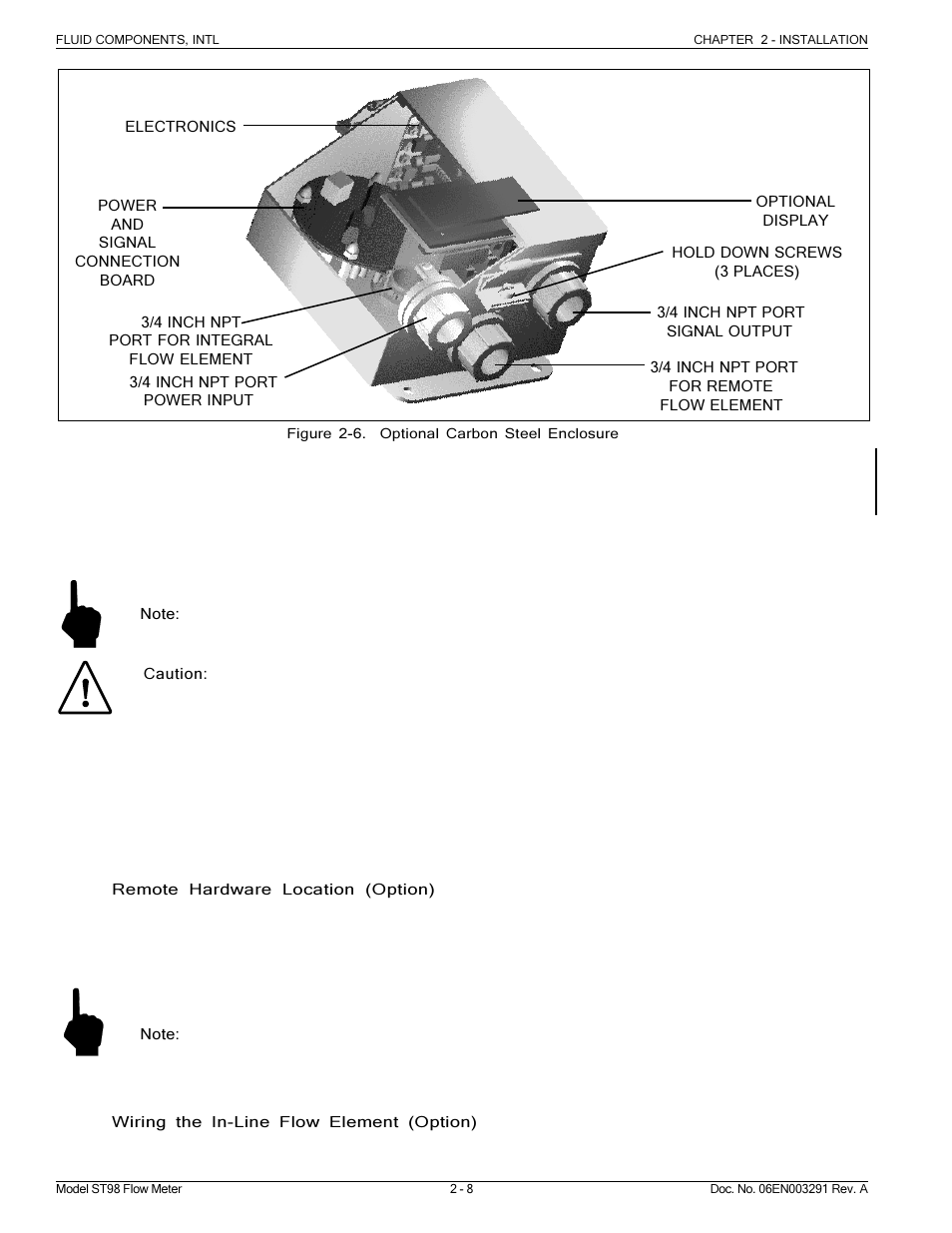 Fluid Components International ST98 Manual Installation User Manual | Page 8 / 10