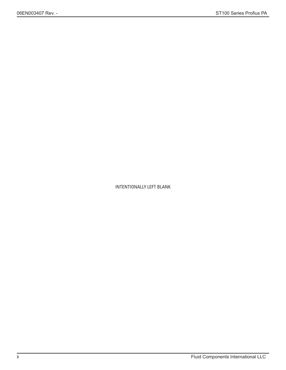 Fluid Components International ST100 Series PROFIBUS PA User Manual | Page 4 / 36