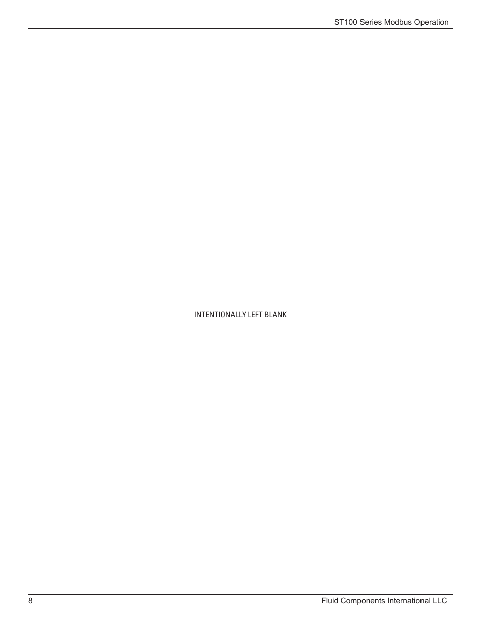 Fluid Components International ST100 Series Modbus User Manual | Page 12 / 16