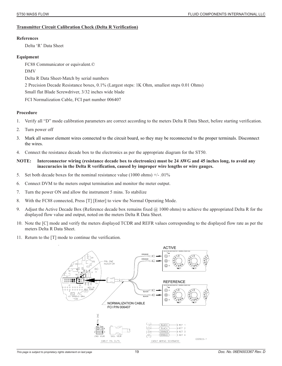 23ma max, 80ma max | Fluid Components International ST50 User Manual | Page 19 / 36