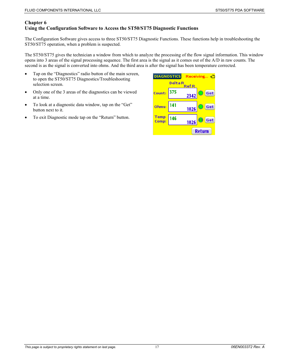 Fluid Components International ST75 PDA Software User Manual | Page 19 / 24