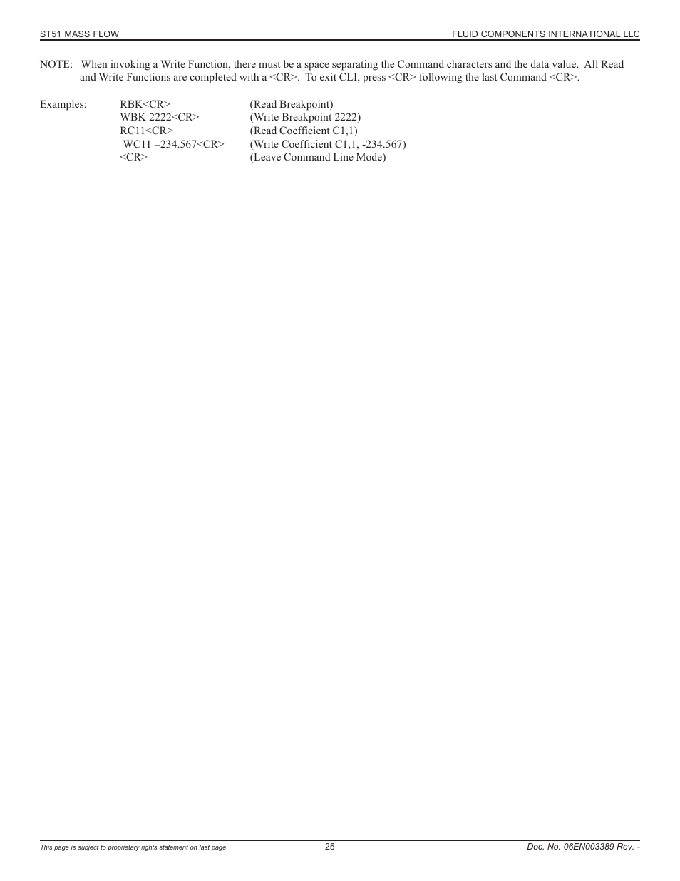 Fluid Components International ST51 User Manual | Page 25 / 40