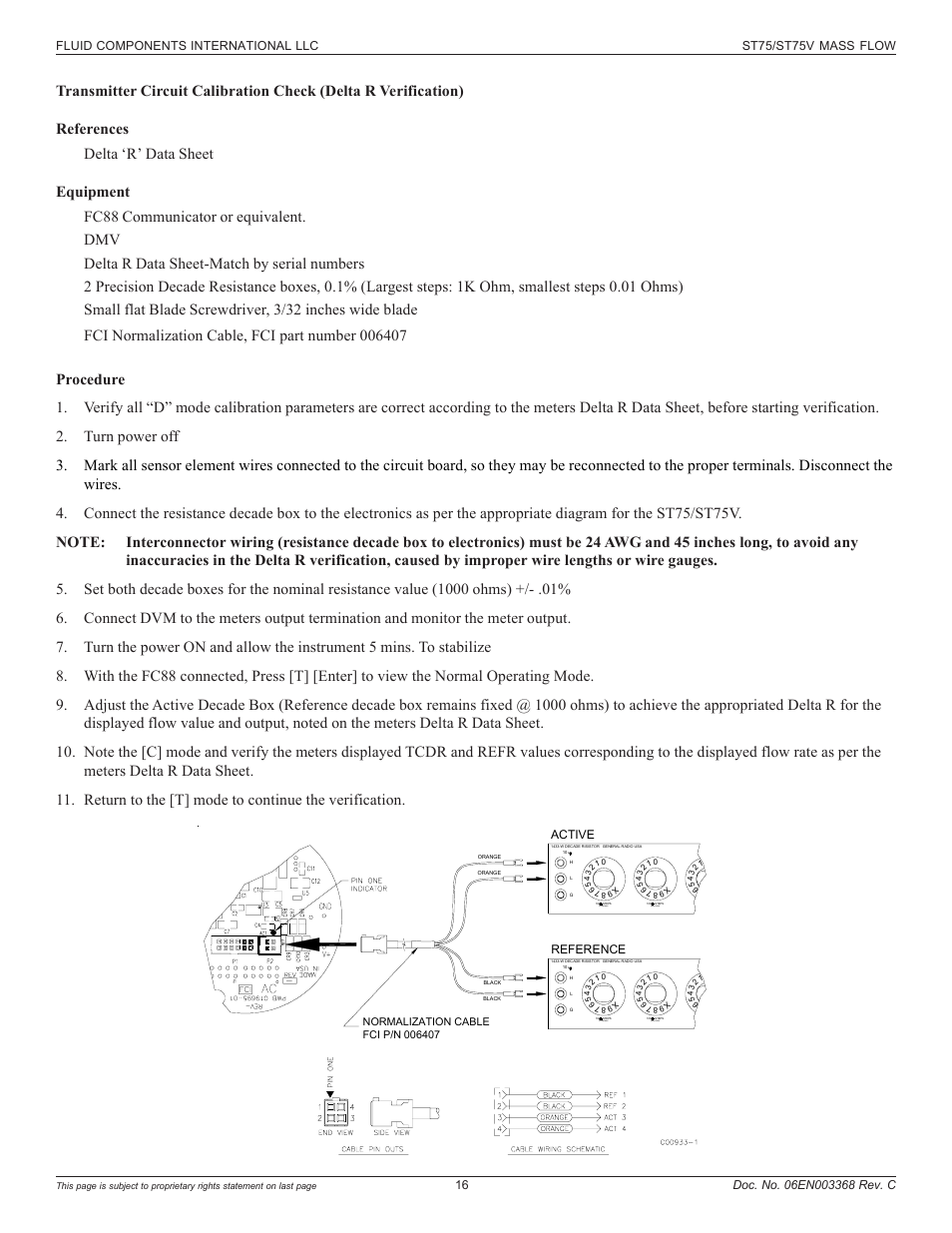 23ma max, 80ma max | Fluid Components International ST75_ST75V User Manual | Page 16 / 40