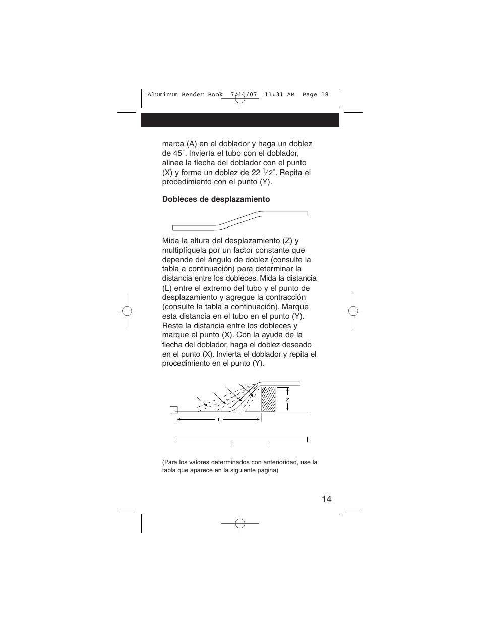 Gardner Bender Hand Bend Guide User Manual | Page 17 / 28