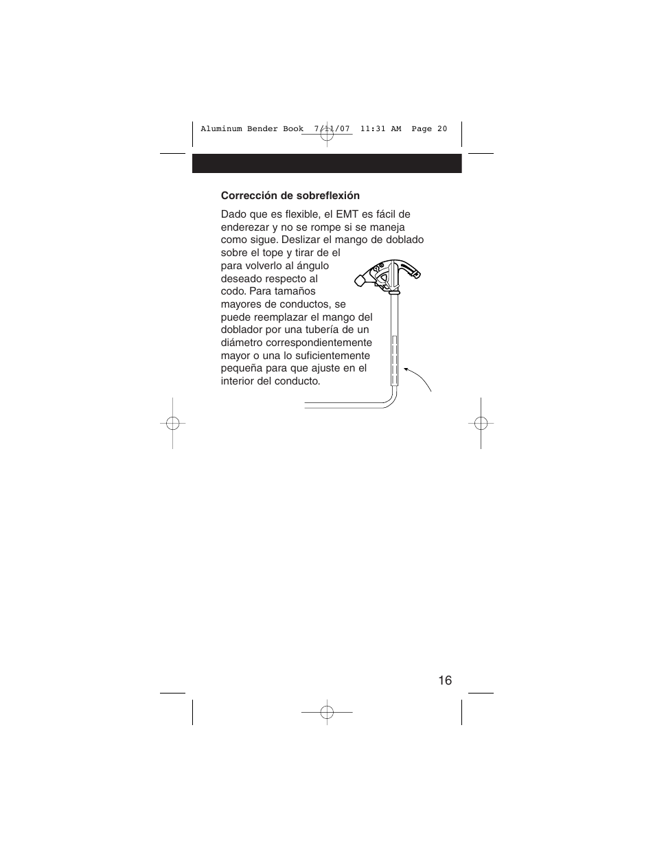 Gardner Bender Hand Bend Guide User Manual | Page 19 / 28