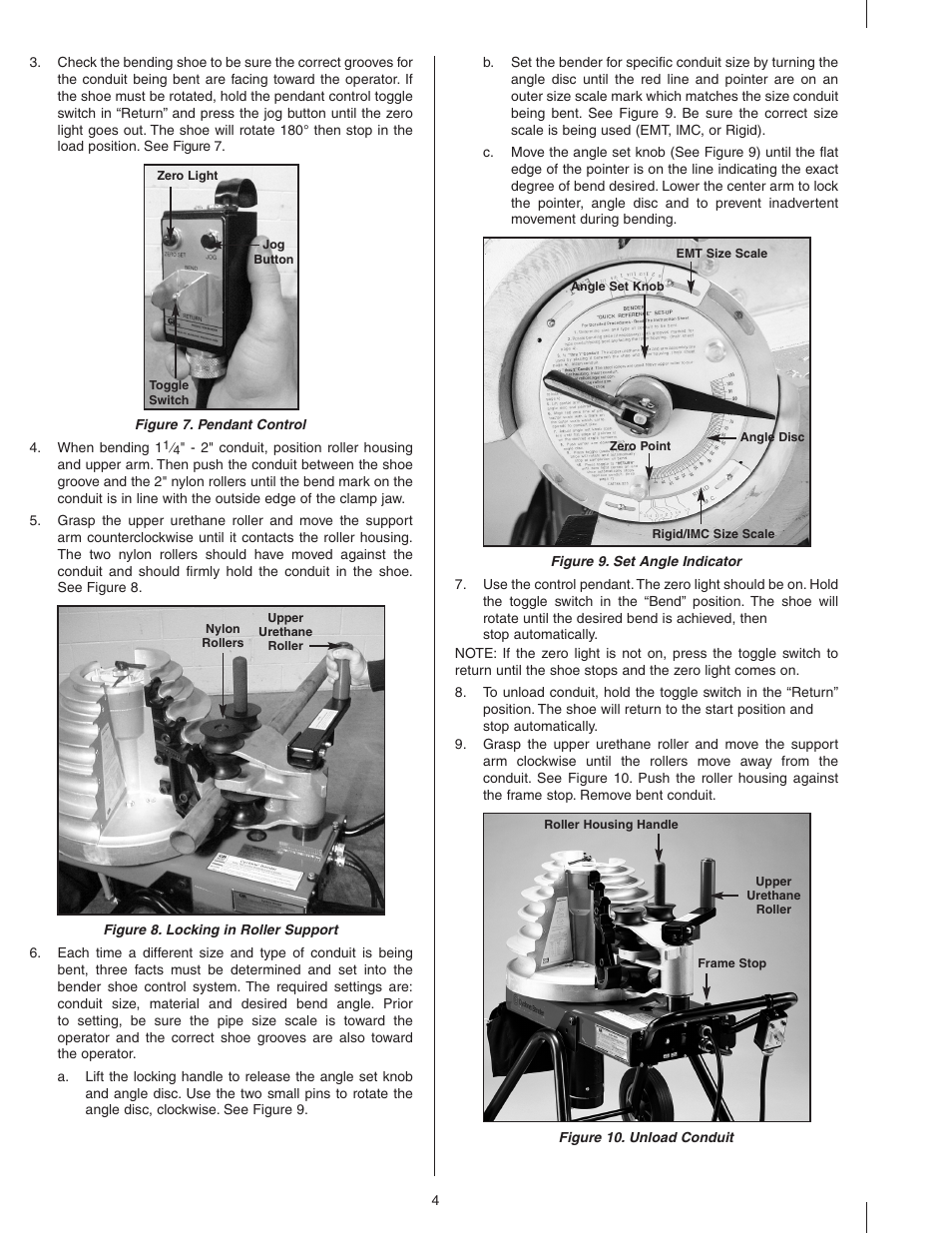 Gardner Bender B2000 Series G Cyclone Bender User Manual | Page 4 / 6