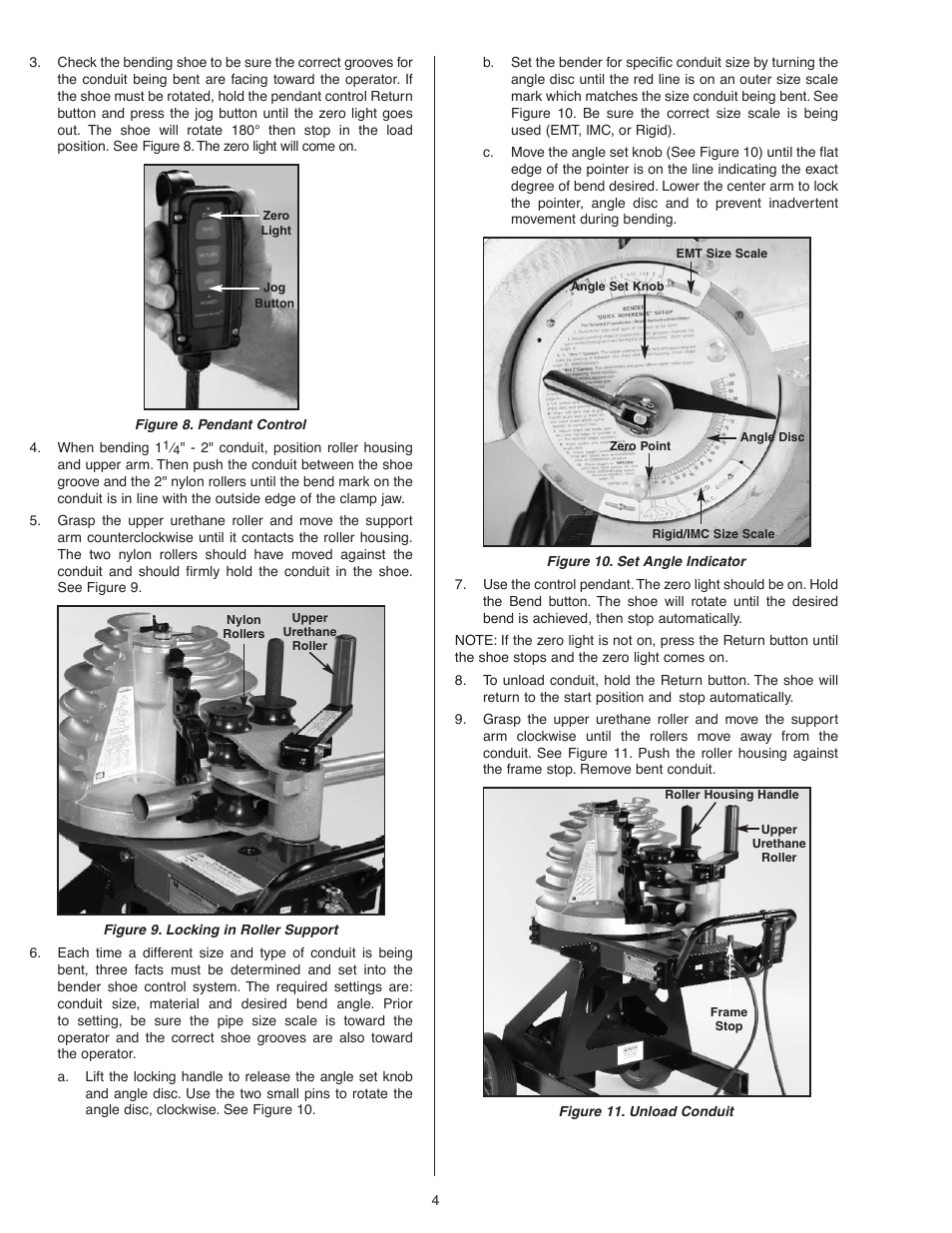 Gardner Bender B2000 Series J Cyclone Bender User Manual | Page 4 / 6