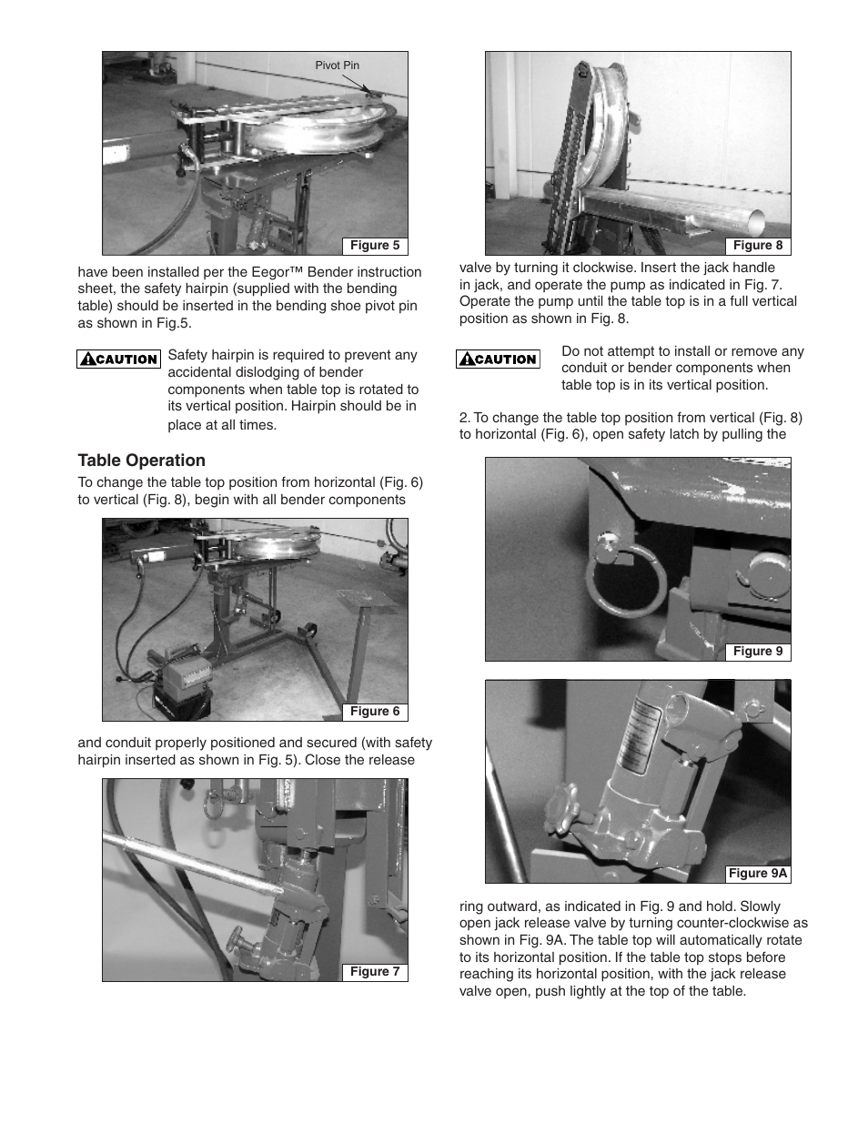 Gardner Bender BE400 Eegor Bending Table User Manual | Page 3 / 4