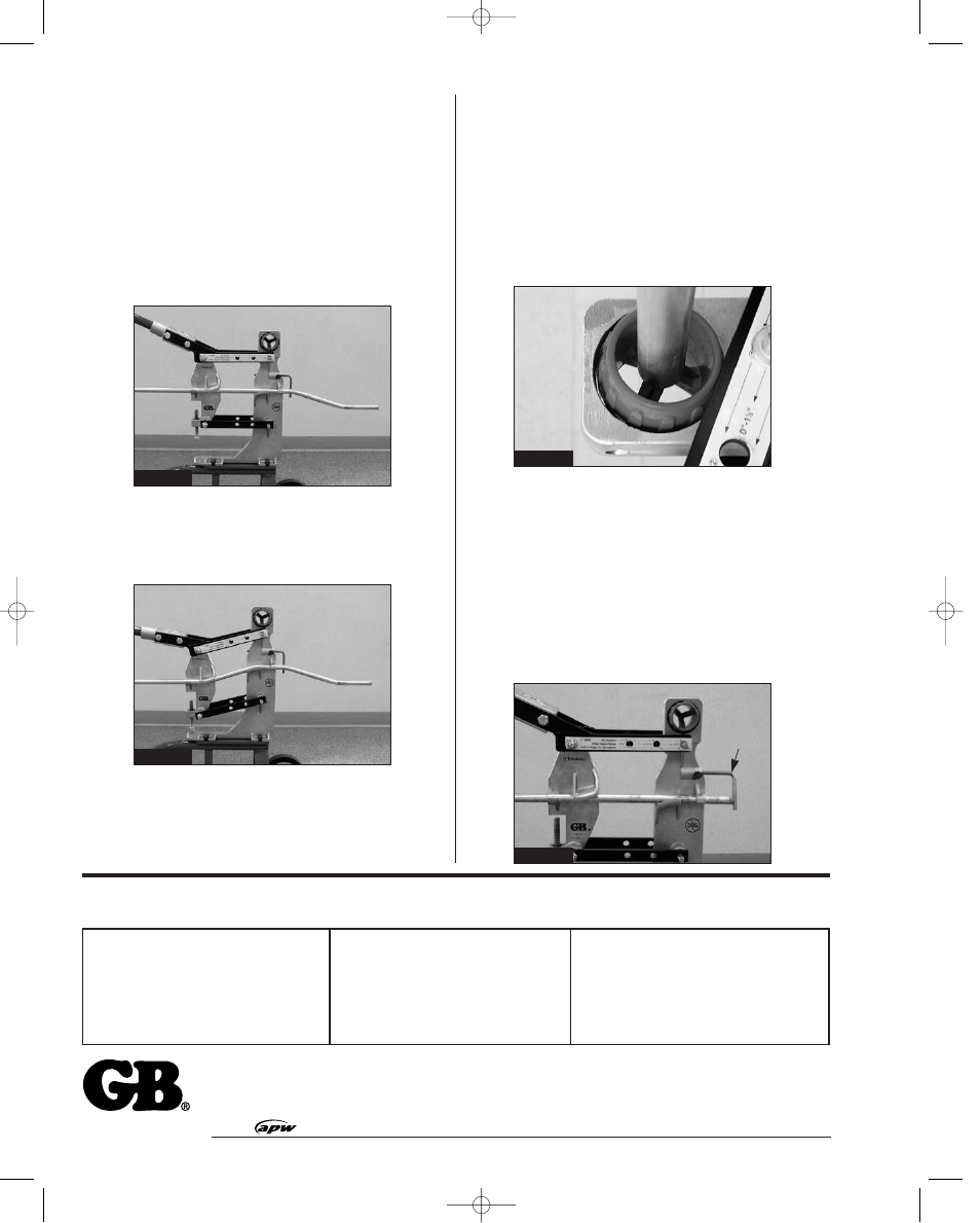 Gardner bender, Conduit reamer, Repeat bending feature | Forming a saddle bend | Gardner Bender BOS(A)57 No-Dog Offset Bender User Manual | Page 4 / 4