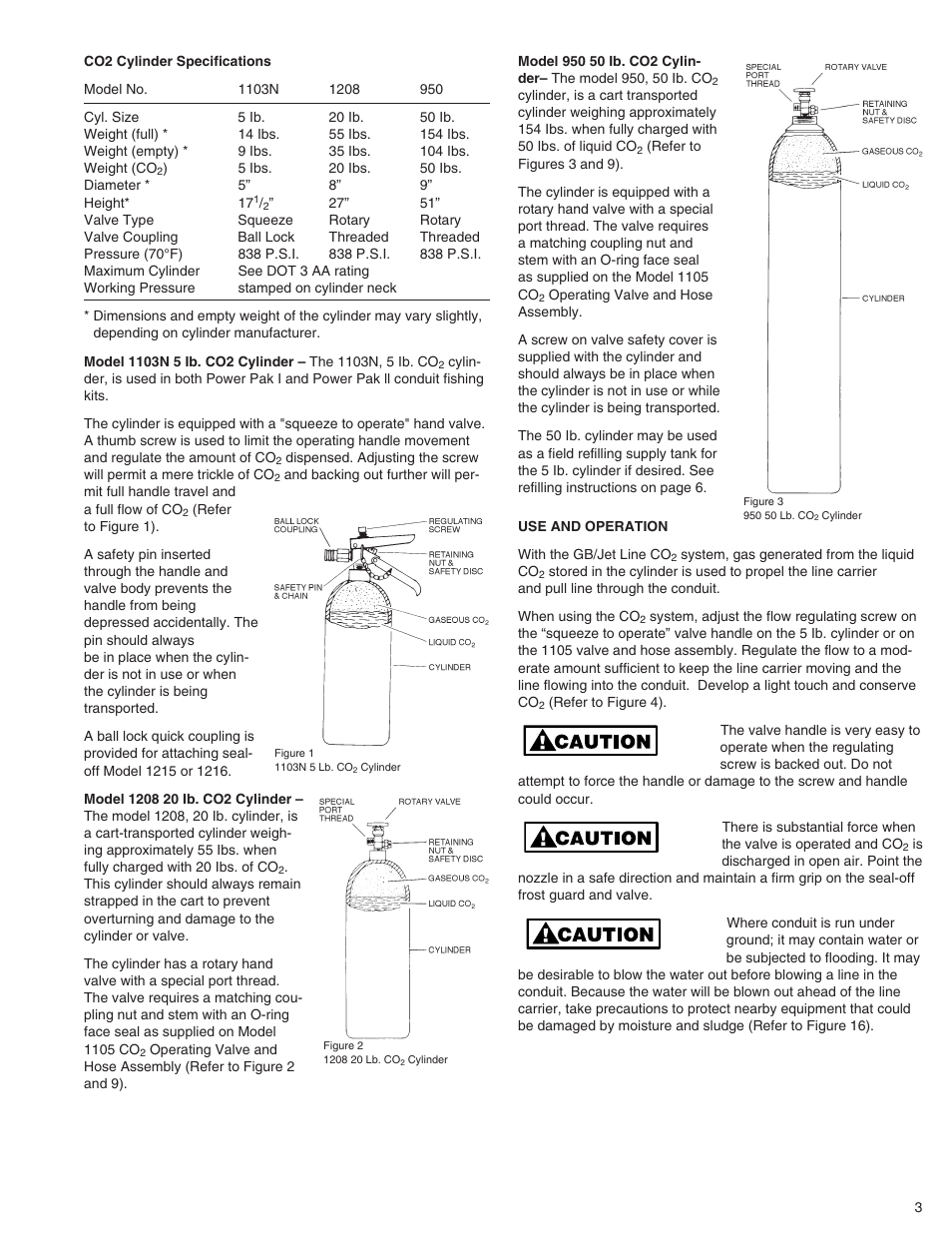 Gardner Bender CO2 CONDUIT FISHING SYSTEMS User Manual | Page 3 / 8