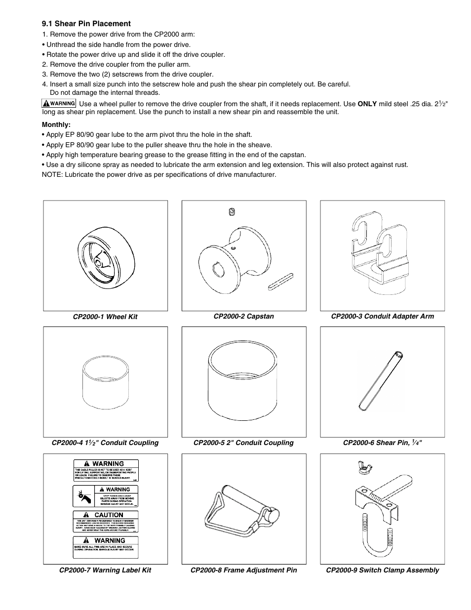 Gardner Bender CP2000 Mini Brutus User Manual | Page 3 / 4