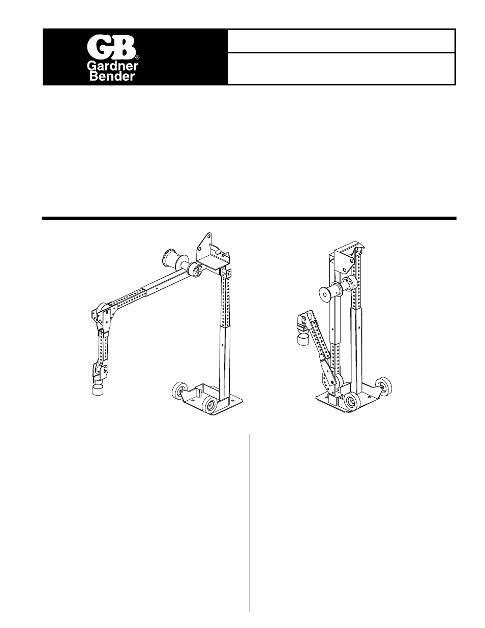 Gardner Bender CP2000 - 2000 lb Cable Puller User Manual | 8 pages