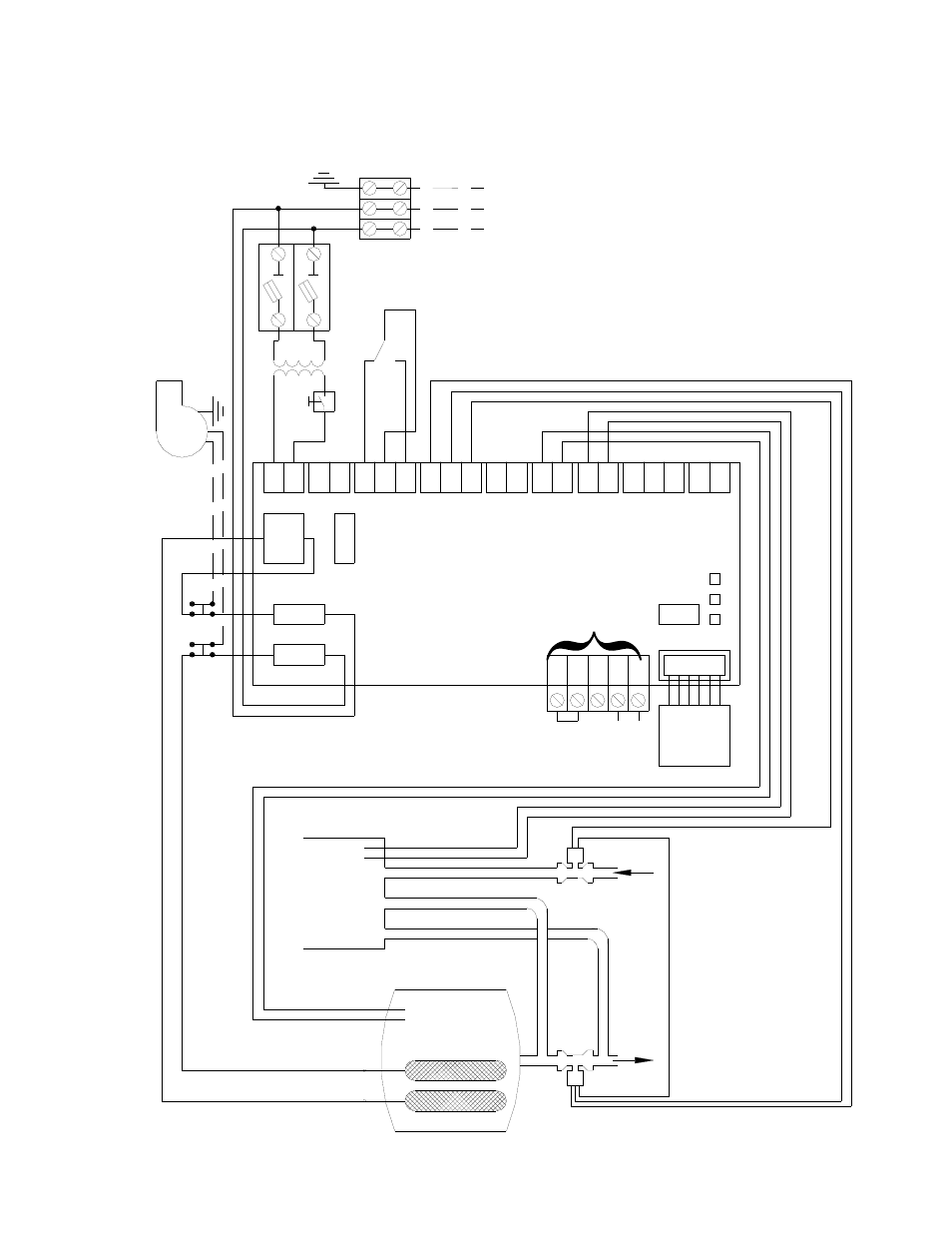 Wiring diagram, Installation, operating and maintenance manual, Control mo dule ta m | Fi ll cup, Display module | GeneralAire DS20 Elite Steam User Manual | Page 21 / 24