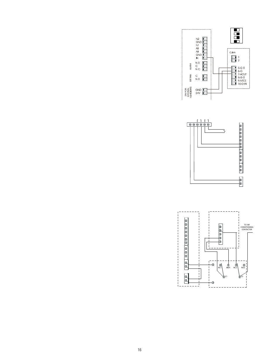 Air conditioner relay | GeneralAire DS50 LC Elite Steam User Manual | Page 16 / 28