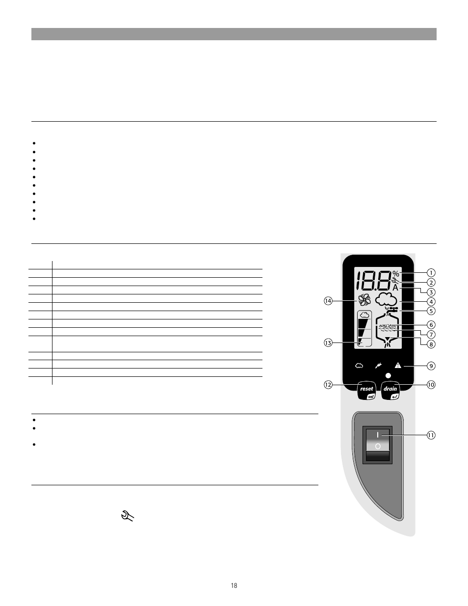 Start-up | GeneralAire DS50 LC Elite Steam User Manual | Page 18 / 28