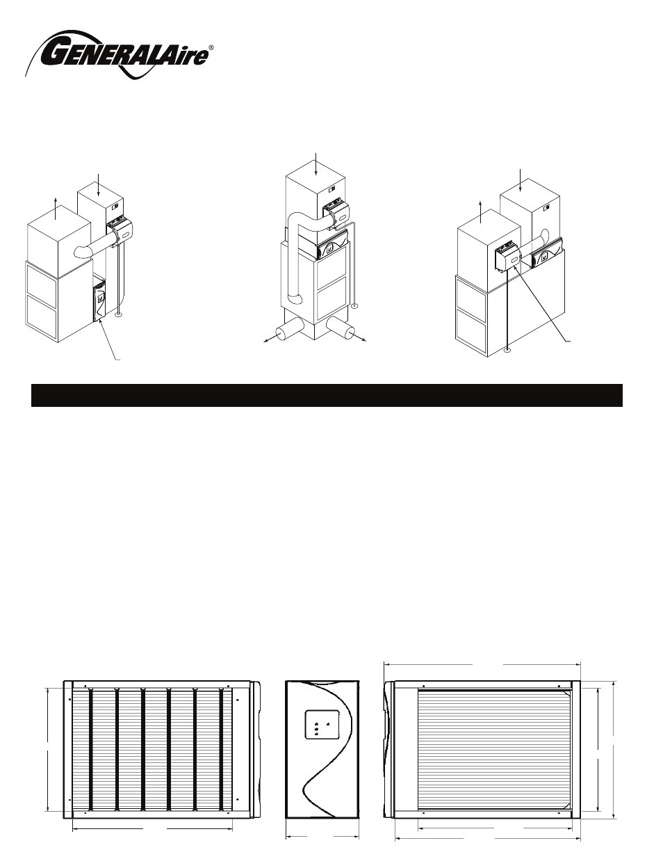 GeneralAire AC24 User Manual | 4 pages