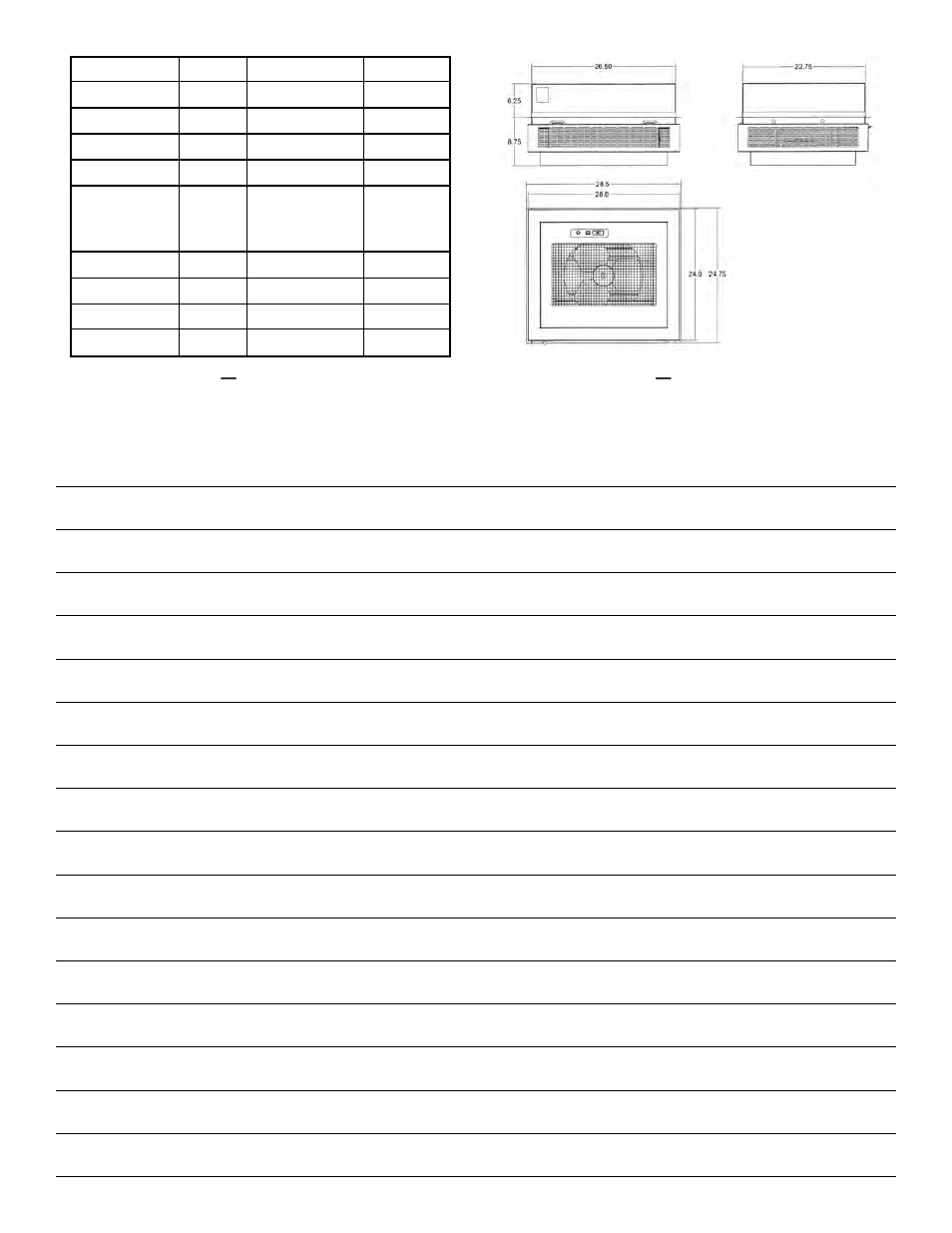 GeneralAire SSCB-7 SERIES User Manual | Page 11 / 12