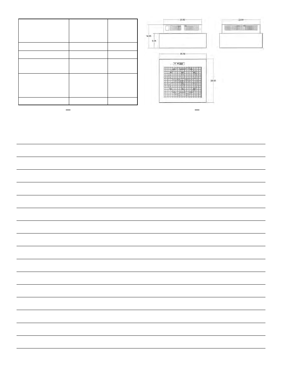 GeneralAire SSCB-15 SERIES User Manual | Page 11 / 12