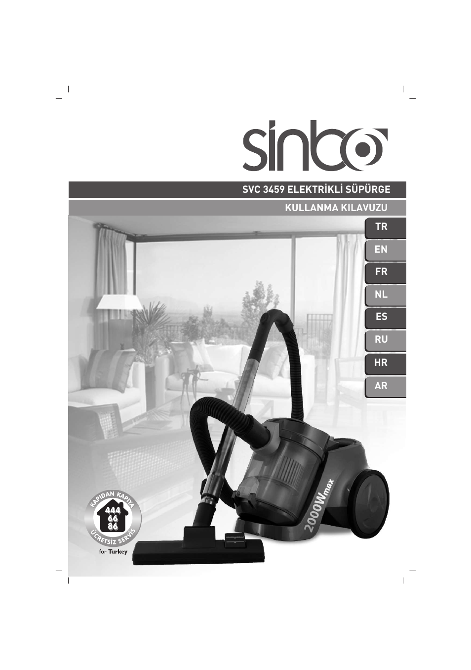 SINBO SVC 3459 User Manual | 51 pages