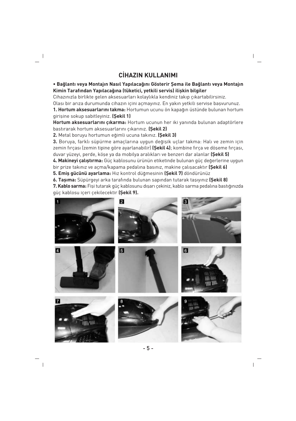 SINBO SVC 3457 User Manual | Page 6 / 45