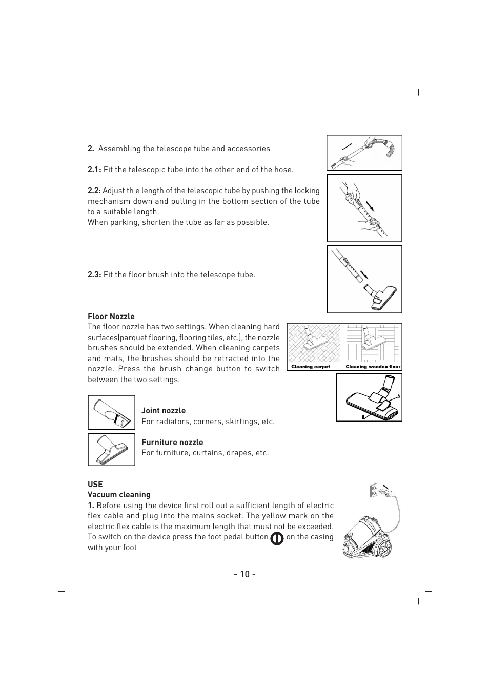 SINBO SVC 3467 User Manual | Page 11 / 64