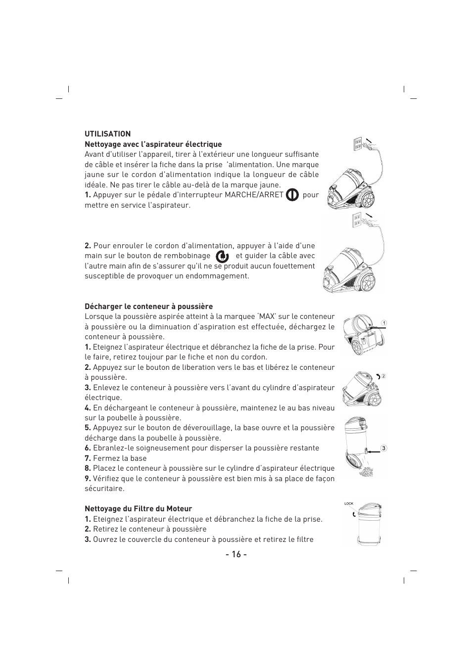 SINBO SVC 3467 User Manual | Page 17 / 64