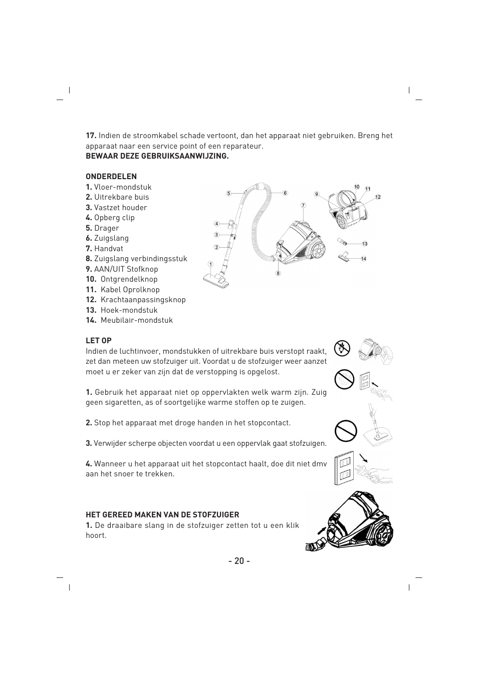 SINBO SVC 3467 User Manual | Page 21 / 64